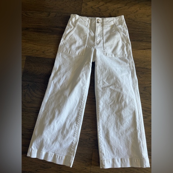 Gap Factory High Rise Cropped Utility Pant - Picture 2 of 10